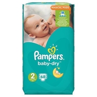 Pampers Baby Dry luiers maat 2 (68 luiers)  SPA00161