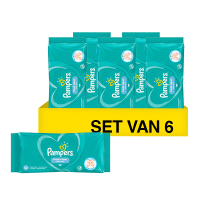 Pampers Fresh Clean Billendoekjes | 312 doekjes (6x 52 stuks) SPA04132