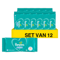 Pampers Fresh Clean Billendoekjes | 624 doekjes (12x 52 stuks) SPA04133 Pampers Fresh Clean Billendoekjes | 624 doekjes (12x 52 stuks) SPA04133