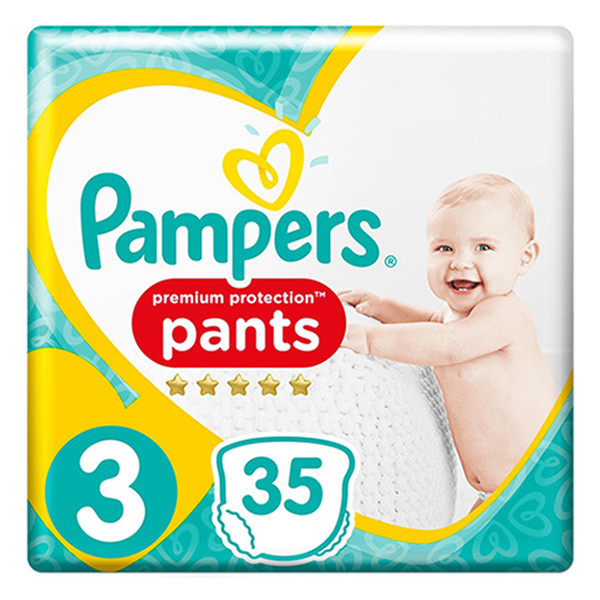 Pampers Premium Protection Pants maat 3 (35 luiers)  SPA04047 - 1