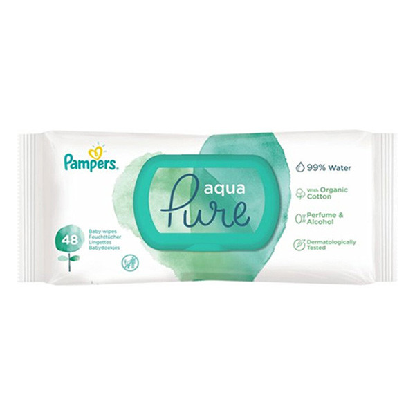 Pampers billendoekjes Aqua Pure (48 stuks)  SPA04030 - 1