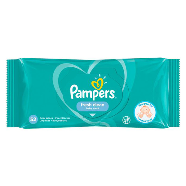 Pampers Clean (52 stuks) Pampers 123schoon.nl