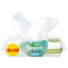 Pampers billendoekjes Harmonie Aqua | 288 doekjes | 0% plastic | 99% water (6x 48 stuks)  SPA04122 - 1