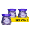 Aanbieding: Pan Aroma Gel Geurparels Lavendel (3 stuks à 280 gram) SPA04502 - 1