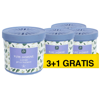 Aanbieding: Pan Aroma Gel Luchtverfrisser Pure Jasmine 190 ml (3+1 gratis) SPA04351
