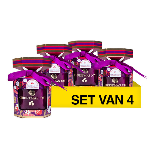 Aanbieding: Pan Aroma Geurkaars Christmas Joy 120 g  (3+1 gratis) SPA04464 - 1