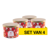 Aanbieding: Pan Aroma Geurkaars Met Deksel Festive Spice 230 g (3+1 gratis) SPA04474 - 1