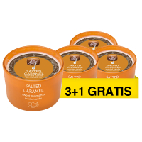 Aanbieding: Pan Aroma Geurkaars Salted Caramel 85 g (3+1 gratis) SPA04445