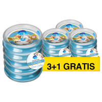 Aanbieding: Pan Aroma Geurkaars in Geribbeld Glazen Pot | Pure Cotton | 270 g (3+1 gratis) SPA04387
