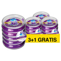 Aanbieding: Pan Aroma Geurkaars in Geribbelde Glazen Pot | Lavender Garden | 270 g (3+1 gratis) SPA04389