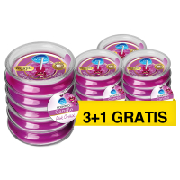 Aanbieding: Pan Aroma Geurkaars in Geribbelde Glazen Pot | Pink Orchid | 270 g (3+1 gratis) SPA04391