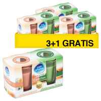 Aanbieding: Pan Aroma Geurkaarsenset Cashmere & Apricot en Mediterranean 2 stuks ( 3+1 gratis) SPA04363