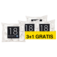 Aanbieding: Pan Aroma Waxinelichtjes 18 stuks (3+1 gratis) SPA04447