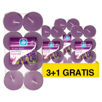 Aanbieding: Pan Aroma Waxinelichtjes Soothing Lavender 16 stuks (3+1 gratis) SPA04317