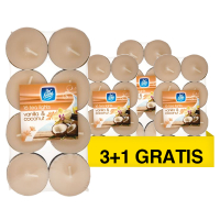 Aanbieding: Pan Aroma Waxinelichtjes Vanilla & Coconut 16 stuks (3+1 gratis) SPA04311