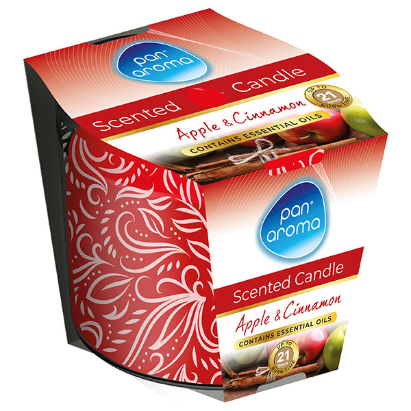 Pan Aroma Geurkaars Apple & Cinnamon (250 g) SPA04262 - 1