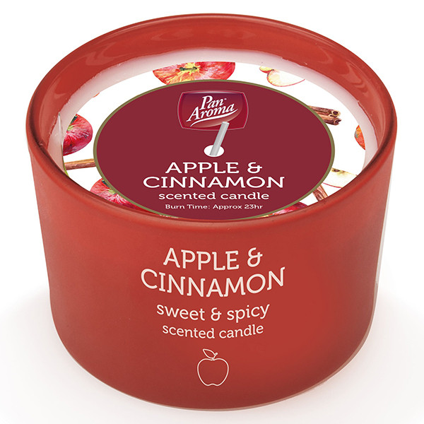 Pan Aroma Geurkaars Apple & Cinnamon (85 g) SPA04440 - 1