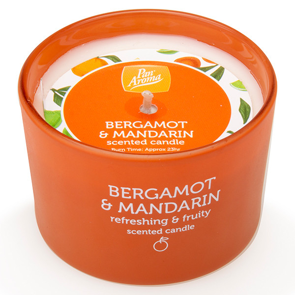 Pan Aroma Geurkaars Bergamot & Mandarin (85 g) SPA04320 - 1
