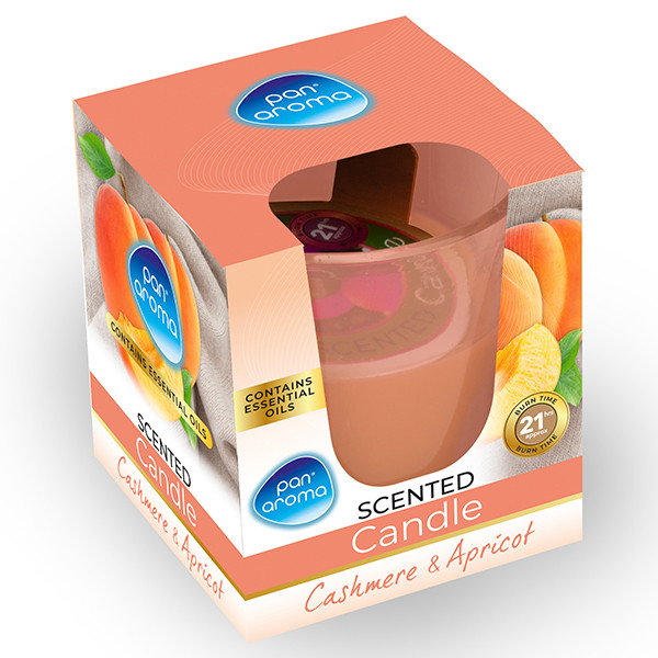 Pan Aroma Geurkaars Cashmere & Apricot (265 g) SPA04368 - 1