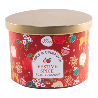 Pan Aroma Geurkaars Met Deksel Festive Spice (230 g) SPA04473
