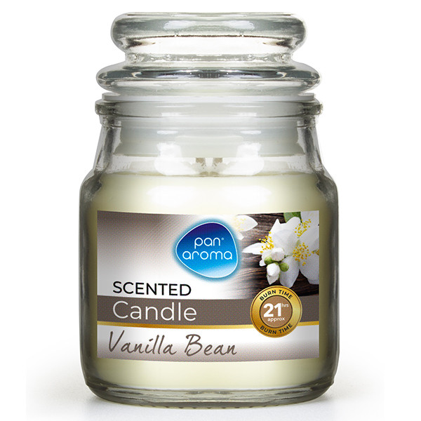 Pan Aroma Geurkaars Met Deksel Vanilla Bean  (215 g) SPA04288 - 1