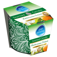 Pan Aroma Geurkaars Met Opdruk Mediterrnean Orchard  (250 g) SPA04372