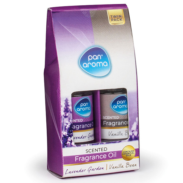 Pan Aroma Geurolie Lavender Garden & Vanilla Bean (2 stuks à 10 ml) SPA04258 - 1