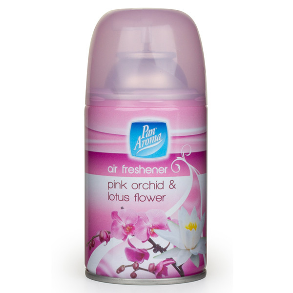 Pan Aroma Luchtverfrisser Pink Orchid & Lotus Flower Navulling  (250 ml) SPA04408 - 1