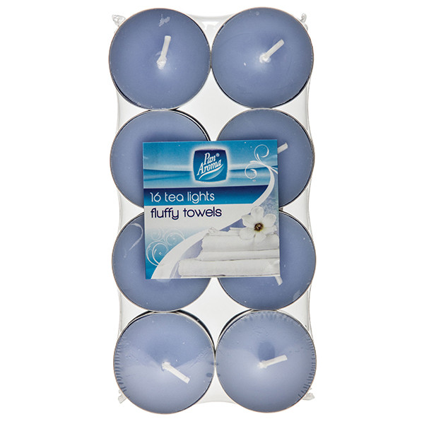 Pan Aroma Waxinelichtjes Fluffy Towels (16 stuks) SPA04308 - 1
