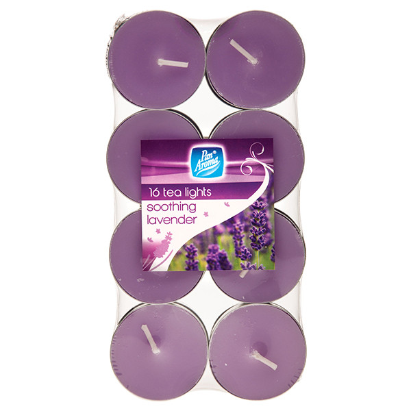 Pan Aroma Waxinelichtjes Soothing Lavender (16 stuks) SPA04316 - 1