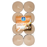 Pan Aroma Waxinelichtjes Vanilla & Coconut (16 stuks) SPA04310
