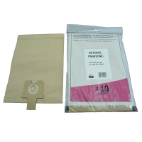 Panasonic papieren stofzuigerzakken 10 zakken + 1 filter (123schoon huismerk)  SPA00504
