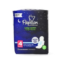 Papillon Maandverband Extra Nacht Maxi Met Vleugeltjes Maat 4 (7 stuks)  SPA04204