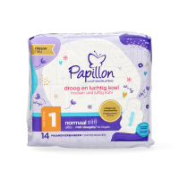 Papillon Maandverband Normaal Ultra Met Vleugeltjes Maat 1 (14 stuks)  SPA04206