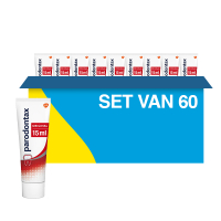 Parodontax Aanbieding: Parodontax Mini Fluoride tandpasta (60 stuks à 15 ml)  SPA04227