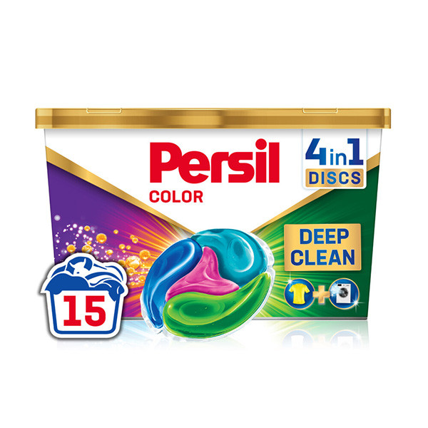 Persil 4in1 Discs wascapsules Color Deep Clean - Active Fresh (15 wasbeurten)  SPE00046 - 1