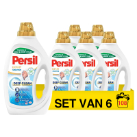 Aanbieding: Persil Vloeibaar Wasmiddel Sensitive Gel 810 ml (6 flessen - 108 wasbeurten) SPE01060