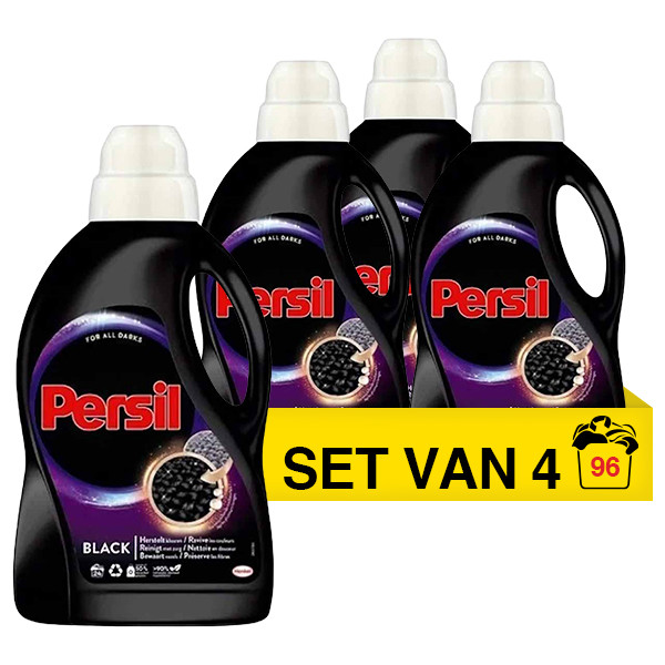 Persil Aanbieding: 4x Persil vloeibaar wasmiddel Black Magic Gel 1,32 liter (24 wasbeurten)  SPE01024 - 1