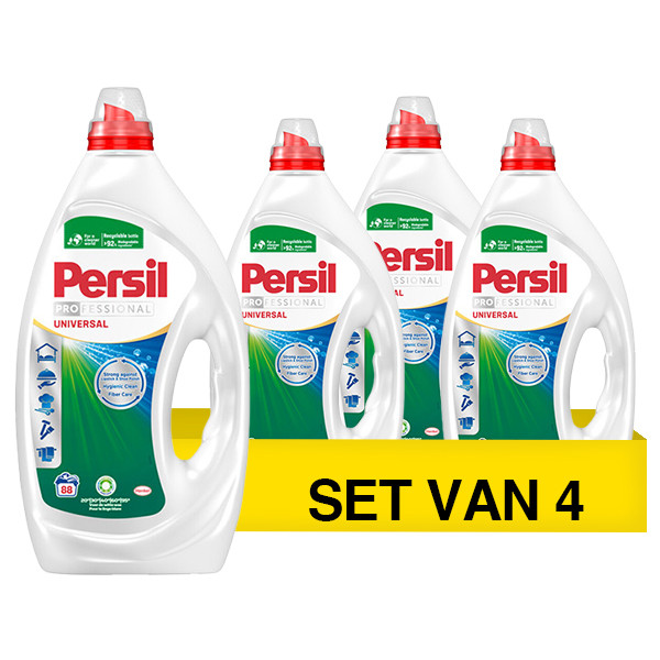 Aanbieding: Persil Professional Universal Gel Wasmiddel 4,05 liter (4 stuks - 352 wasbeurten) SPE01037 - 1