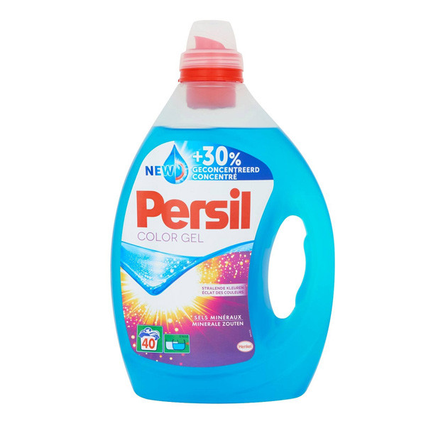 namens Nog steeds Productiviteit Aanbieding: Persil wasmiddel vloeibaar Color Gel 2 liter (40 wasbeurten)  Persil 123schoon.nl