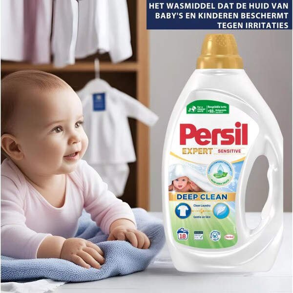 Persil Sensitive Gel Vloeibaar Wasmiddel 810 ml (18 wasbeurten) SPE01030 - 3