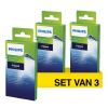 Aanbieding: Philips Saeco melksysteemreiniger (3 verpakkingen à 6 zakjes) SPH05054 - 1