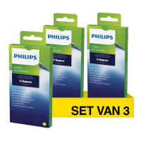 Aanbieding: Philips Saeco ontvettingstabletten (3 verpakkingen à 6 stuks) SPH05055