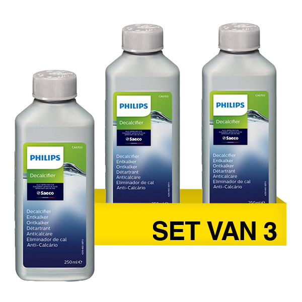 Aanbieding: Philips Saeco vloeibare ontkalker (3 verpakkingen à 250 ml) SPH05057 - 1