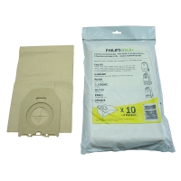 Philips papieren stofzuigerzakken 10 zakken (123schoon huismerk)  SPH00006