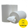 Poetspapier 1-laags | 12 x 120m | 123schoon huismerk | Geschikt voor Tork M1 dispenser