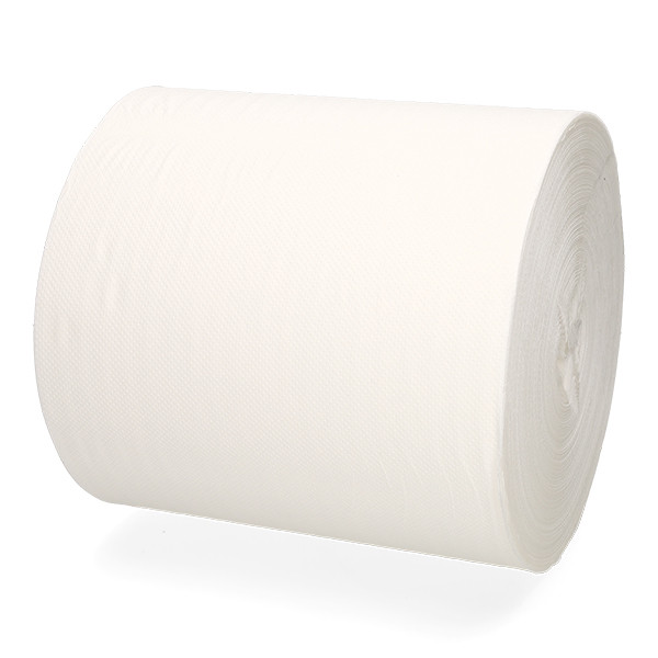 Poetspapier 1-laags | 6 x 300m | 123schoon huismerk | Geschikt voor Tork M2 dispenser SDR02026 - 2