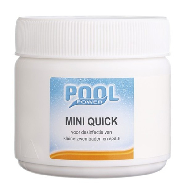 Pool Power Chloortabletten mini quick zwembad 2.7 gram per tablet (500 gram, Pool Power)  SPO00006 - 1