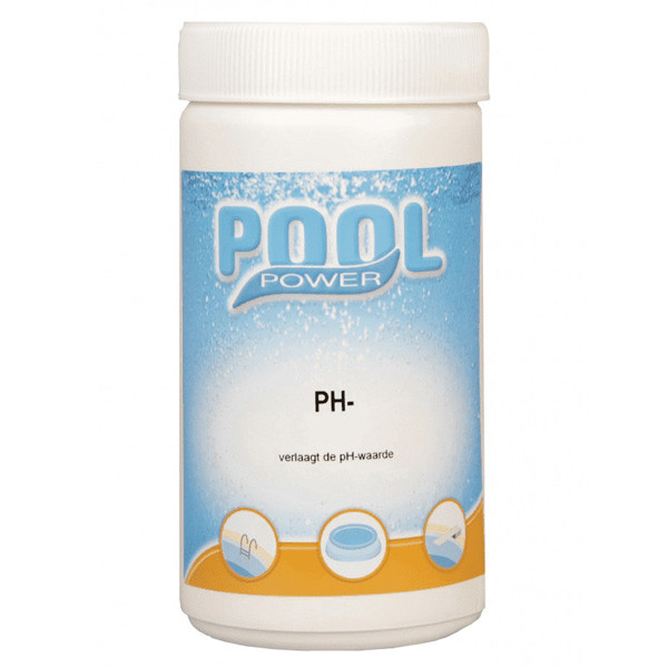 Pool Power pH-waarde verlager zwembad (1,5 kg, Pool Power)  SPO00028 - 1