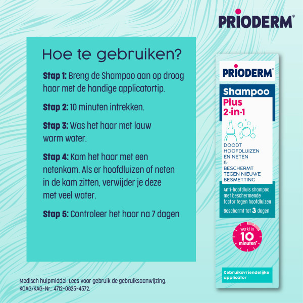Prioderm Anti-Luis Shampoo Plus (100 ml) SPR00109 - 5